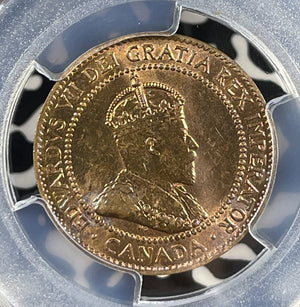 1910 Canada Large Cent PCGS MS64RB Lot#G034 Choice UNC!