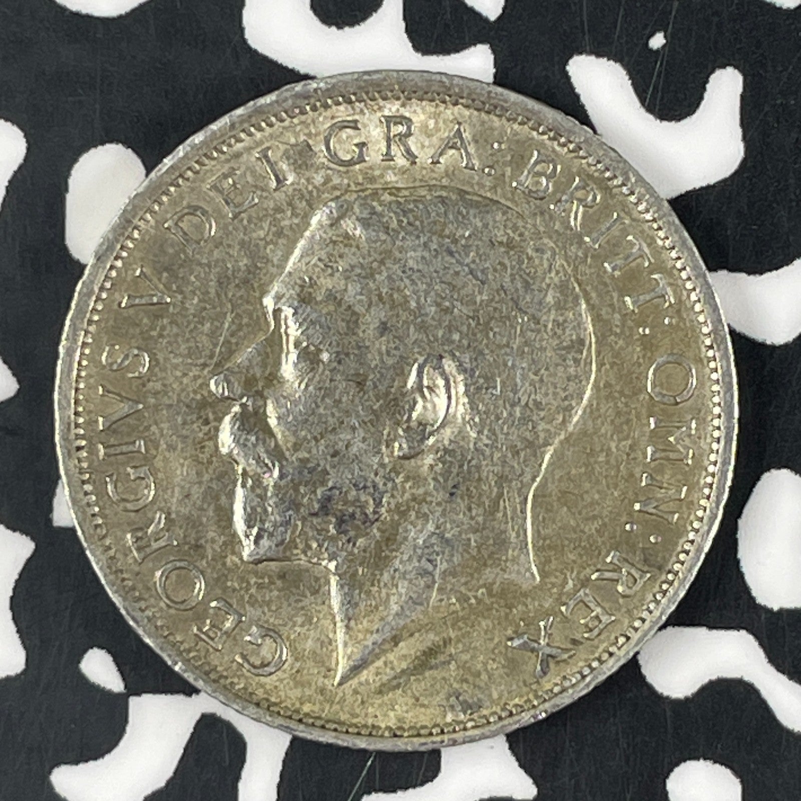 1917 Great Britain 1 Shilling Lot#F1269 Silver! Nice!