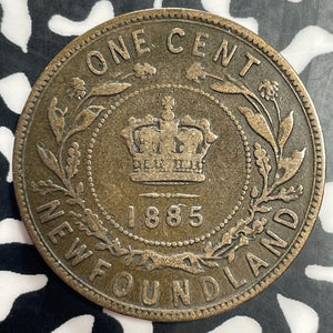 1885 Newfoundland Large Cent Lot#T0196 Better Date