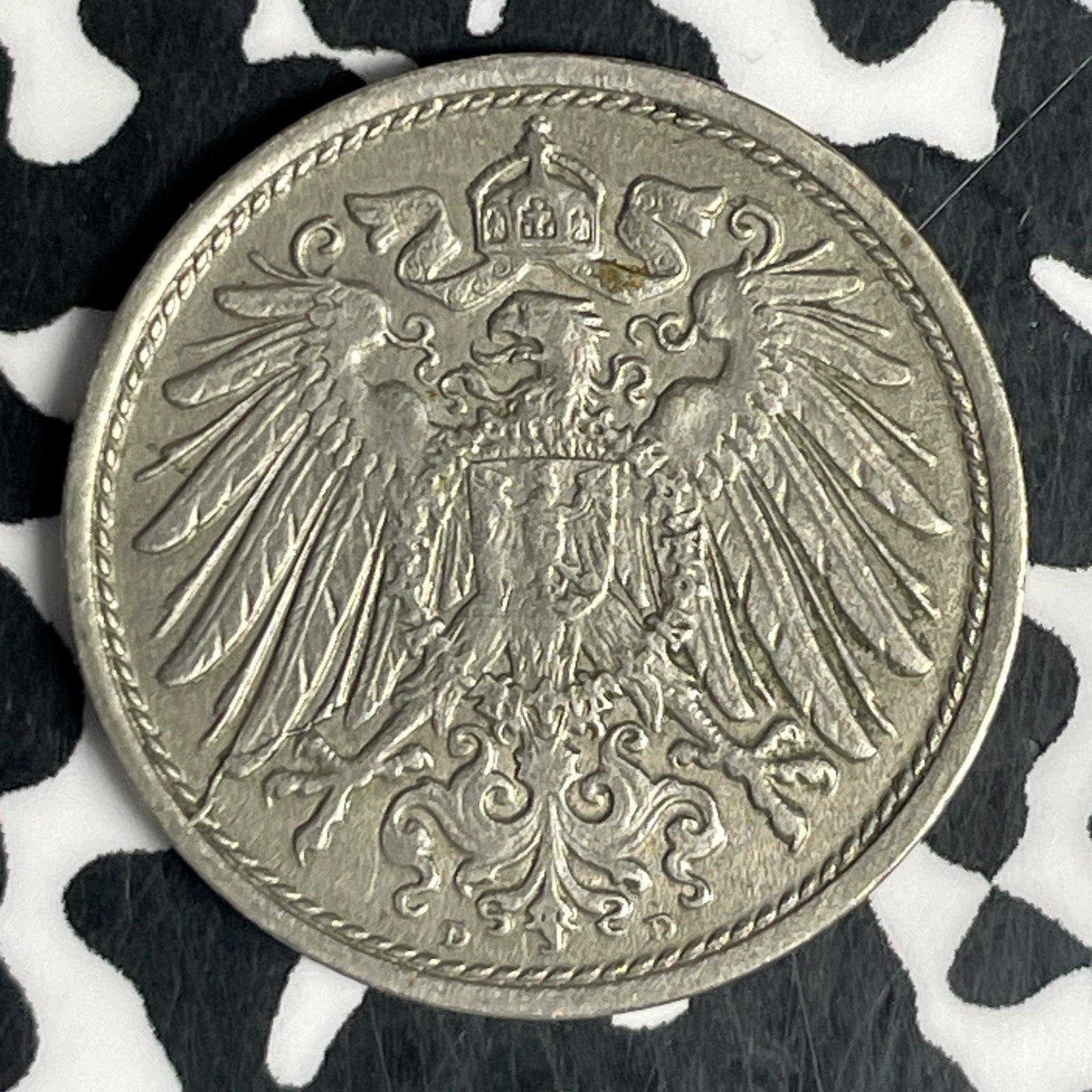 1912-D Germany 10 Pfennig Lot#C6349