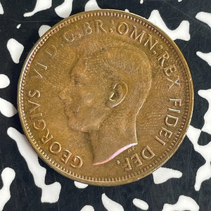 1950 Australia 1 Penny Lot#T8831 High Grade! Beautiful!