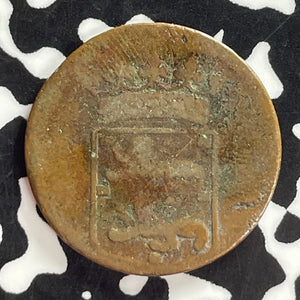 1750 Netherlands East Indies West Friesland 1 Duit Lot#T7452