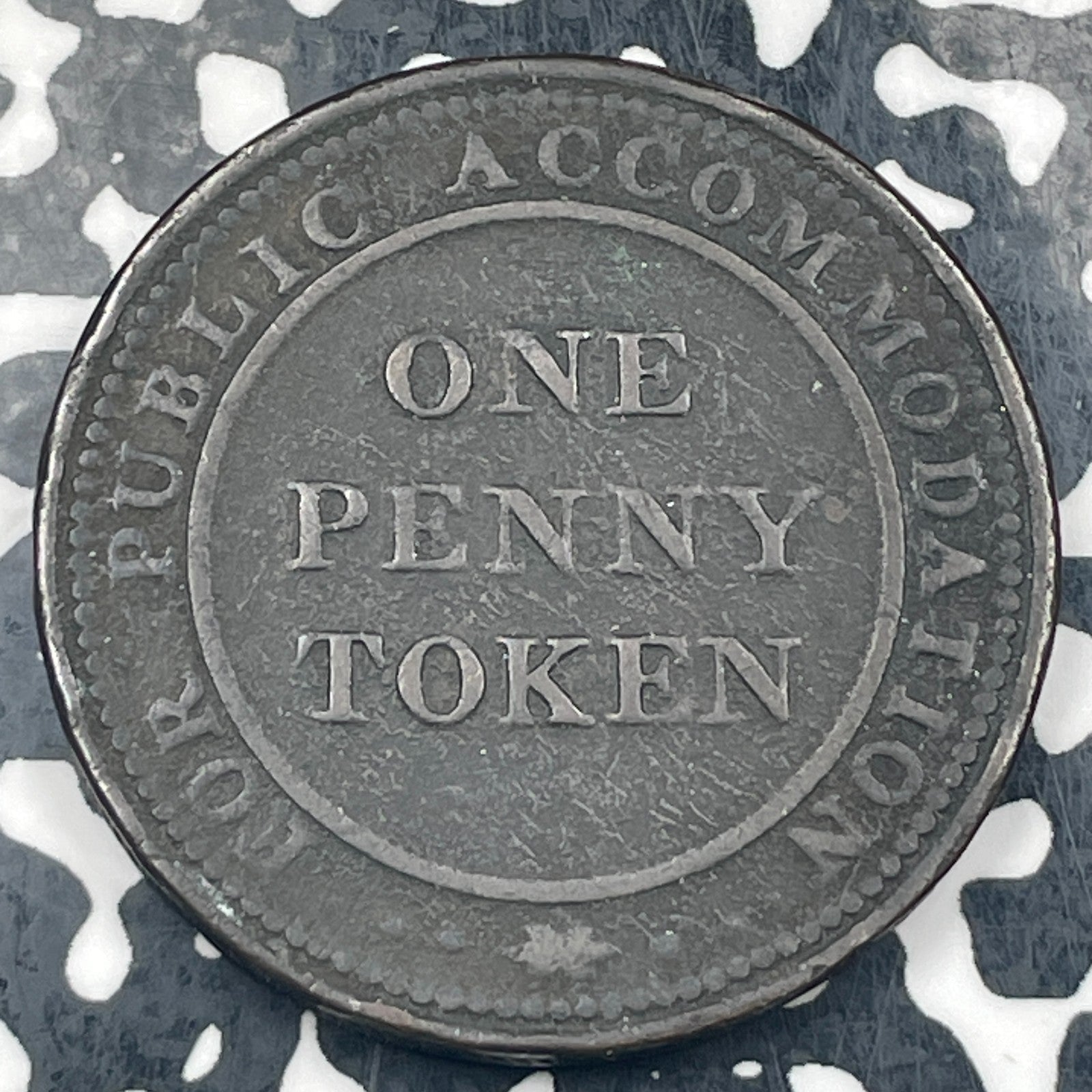 1812 Great Britain Union Copper Co. 1 Penny Token Lot#N3685