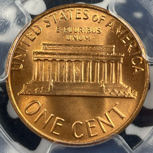 1976 U.S. Lincoln Memorial Cent PCGS MS67RD Lot#G9552 Gem BU!