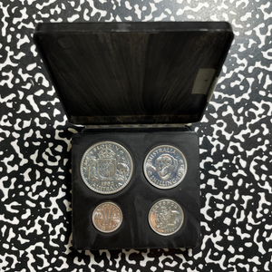 1962 Australia 4x Coin Proof Set Lot#B2528 Silver! With Original Case