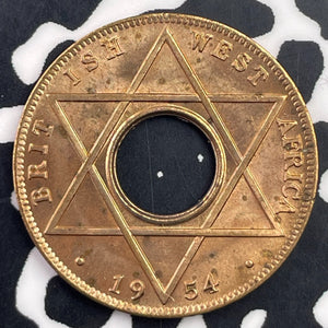 1954 British West Africa 1/10 Penny Lot#C1806 High Grade! Beautiful!