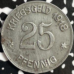 1918 Germany Coblenz 25 Pfennig Notgeld Lot#D9438