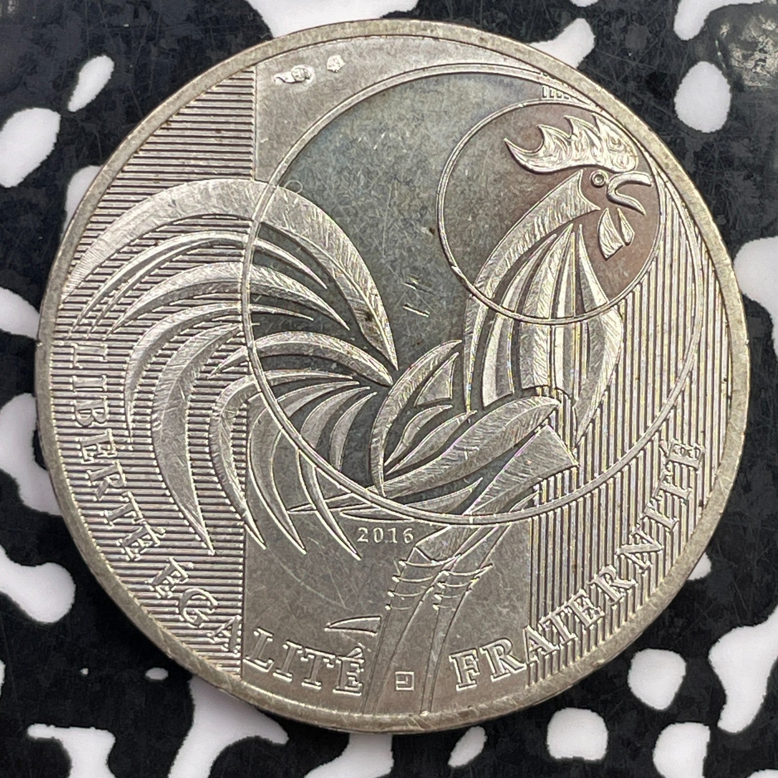 2016 France 10 Euro Lot#F3433 Silver! High Grade! Beautiful!