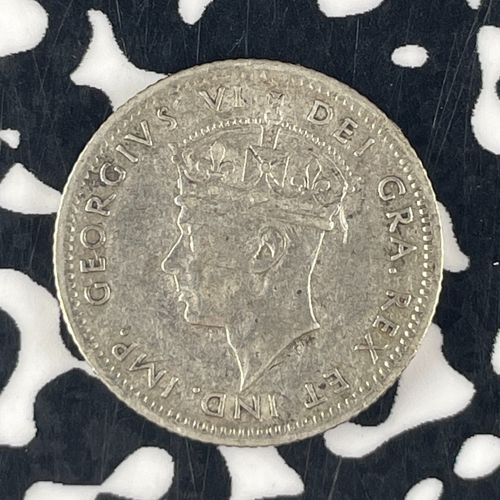 1941-C Newfoundland 10 Cents Lot#F3945 Silver!