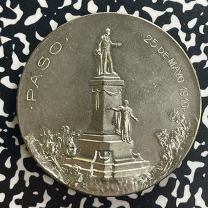 1910 Argentina Founding Of The Republic Centennial Medal Lot#OV1577 66mm