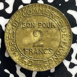 1925 France 2 Francs Lot#C1251