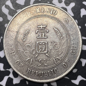 (1927) China Memento $1 Dollar Lot#JM8988 Large Silver!