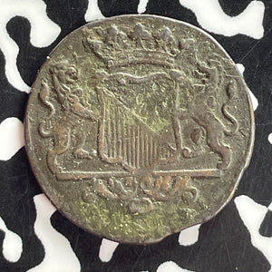 1755 Netherlands East Indies Utrecht 1 Duit Lot#T7460