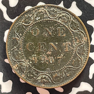 1907-H Canada Large Cent Lot#T4781 Key Date!