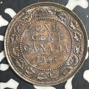1916 Canada Large Cent Lot#T3634 High Grade! Beautiful!