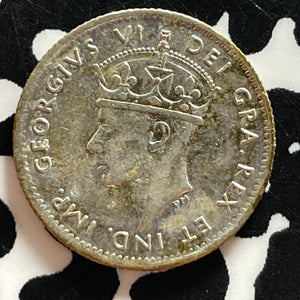 1945 Newfoundland 5 Cents Lot#T4803 Silver! Nice!
