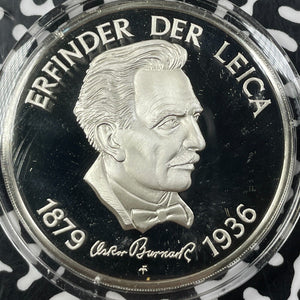 Undated Germany Oskar Barnack Commemorative Medal Lot#B2175 Silver! With Case