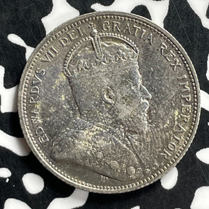 1907 Canada 25 Cents Lot#JM9749 Silver! Nice!