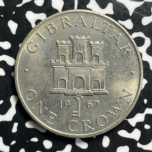 1967 Gibraltar 1 Crown Lot#C0539