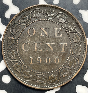 1900-H Canada Large Cent Lot#T9921