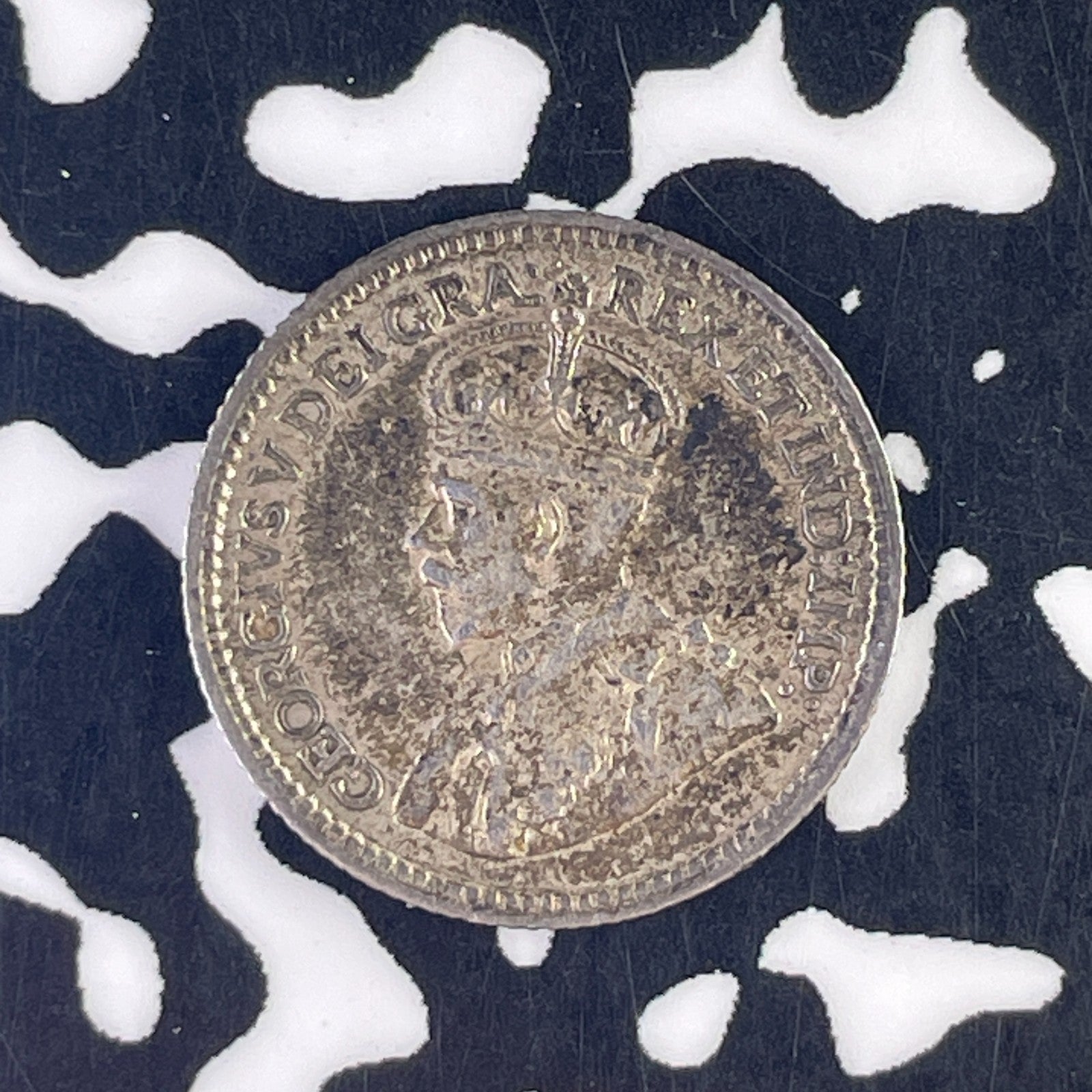 1917 Canada 5 Cents Lot#F2066 Silver! Nice!
