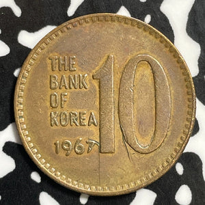 1967 Korea 10 Won Lot#E5127