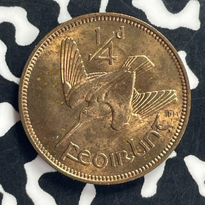 1966 Ireland Farthing Lot#T9150 High Grade! Beautiful!