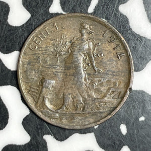 1914-R Italy 1 Centesimo Lot#T6242