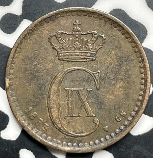 1883-CS Denmark 1 Ore Lot#T9883