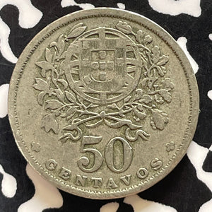 1931 Portugal 50 Centavos Lot#T5115