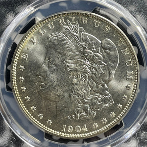 1904-O U.S. $1 Morgan Dollar PCGS MS64 Lot#G429 Silver! Choice UNC!