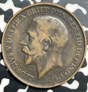 1912-H Great Britain 1 Penny Lot#T9814