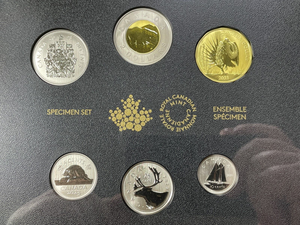 2023 Canada Greater Sage-Grouse 7x Coin Specimen Set Lot#B2228 W/ Case & C.O.A.