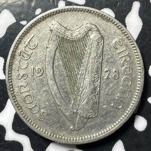 1928 Ireland 6 Pence Sixpence (3 Available) (1 Coin Only)