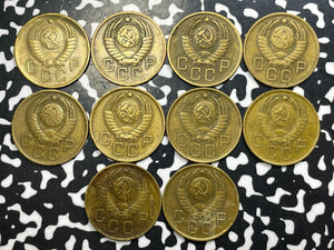 1957 Russia 3 Kopeks (10 Available) (1 Coin Only)