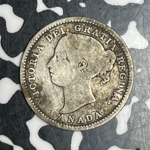 1887 Canada 10 Cents Lot#T6008 Silver!