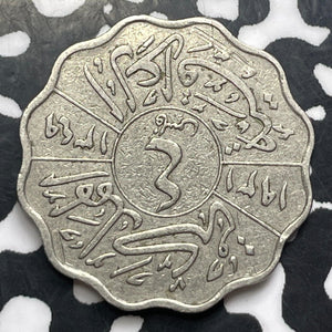 1933 Iraq 4 Fils (6 Available) (1 Coin Only)