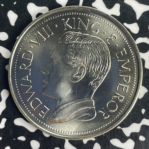 1936-Dated South Africa Edward VIII Fantasy Crown Lot#T8467 KM#XM1