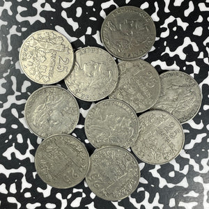 1905 France 25 Centimes (10 Available) (1 Coin Only)