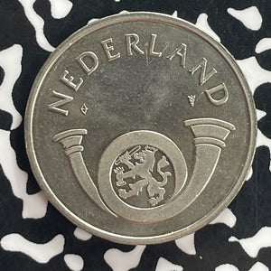 1998 Netherlands 1 Gulden Token Lot#T7570 High Grade! Beautiful!