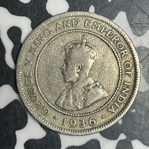 1936 British Honduras 5 Cents Lot#T6305