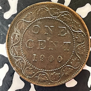 1900-H Canada Large Cent Lot#T3123 Nice!
