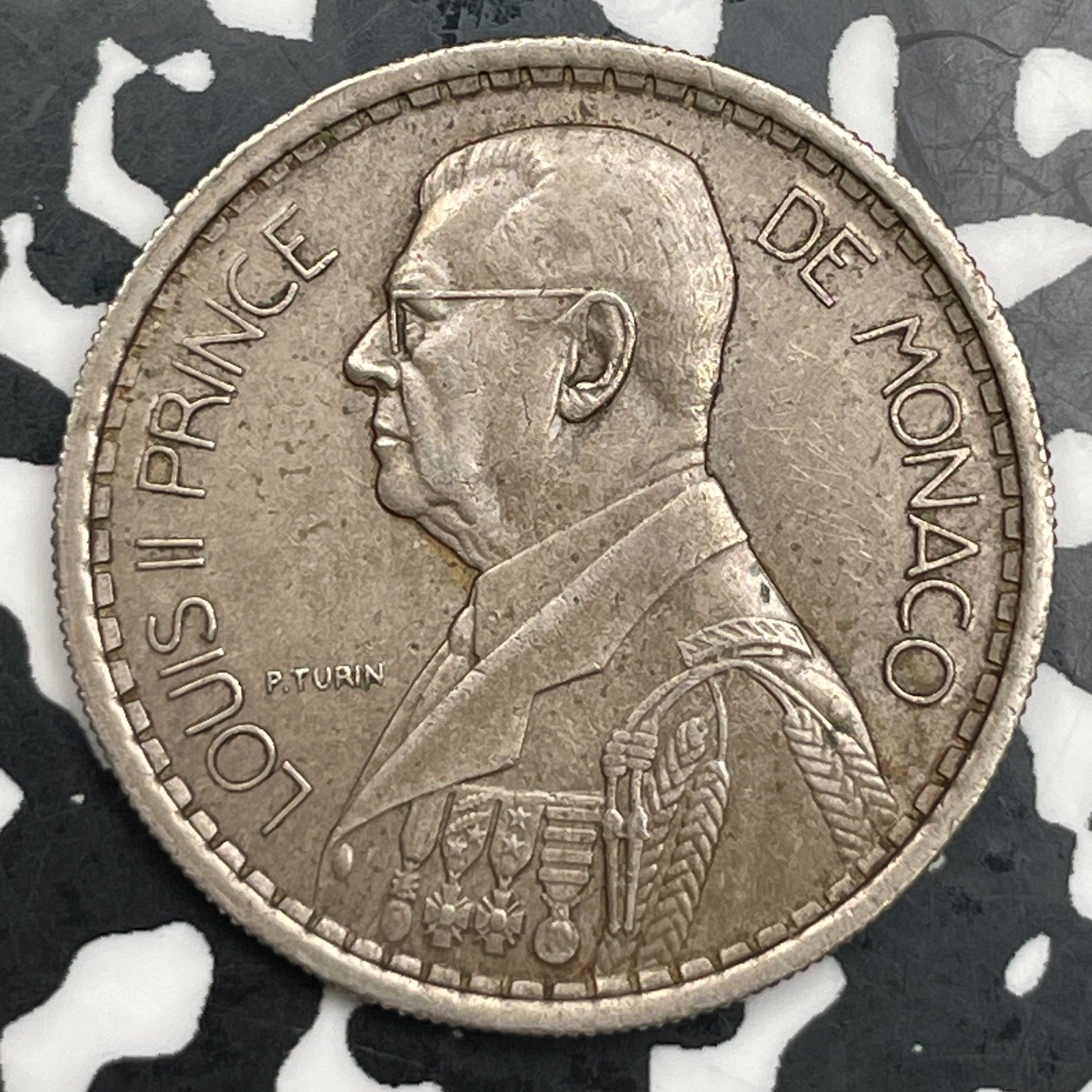1946 Monaco 10 Francs Lot#F8003