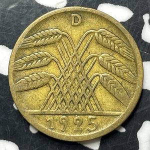 1925-D Germany 5 Pfennig (12 Available) (1 Coin Only)