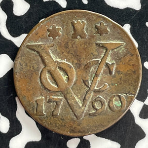 1790 Netherlands East Indies Zeeland 1 Duit Lot#T7433