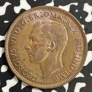 1940 Great Britain 1 Penny Lot#E9820 High Grade! Beautiful!