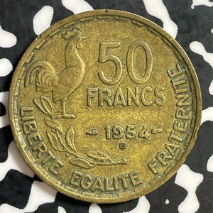 1954-B France 50 Francs Lot#E6983 Better Date