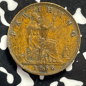 1886 Great Britain Farthing Lot#T9570