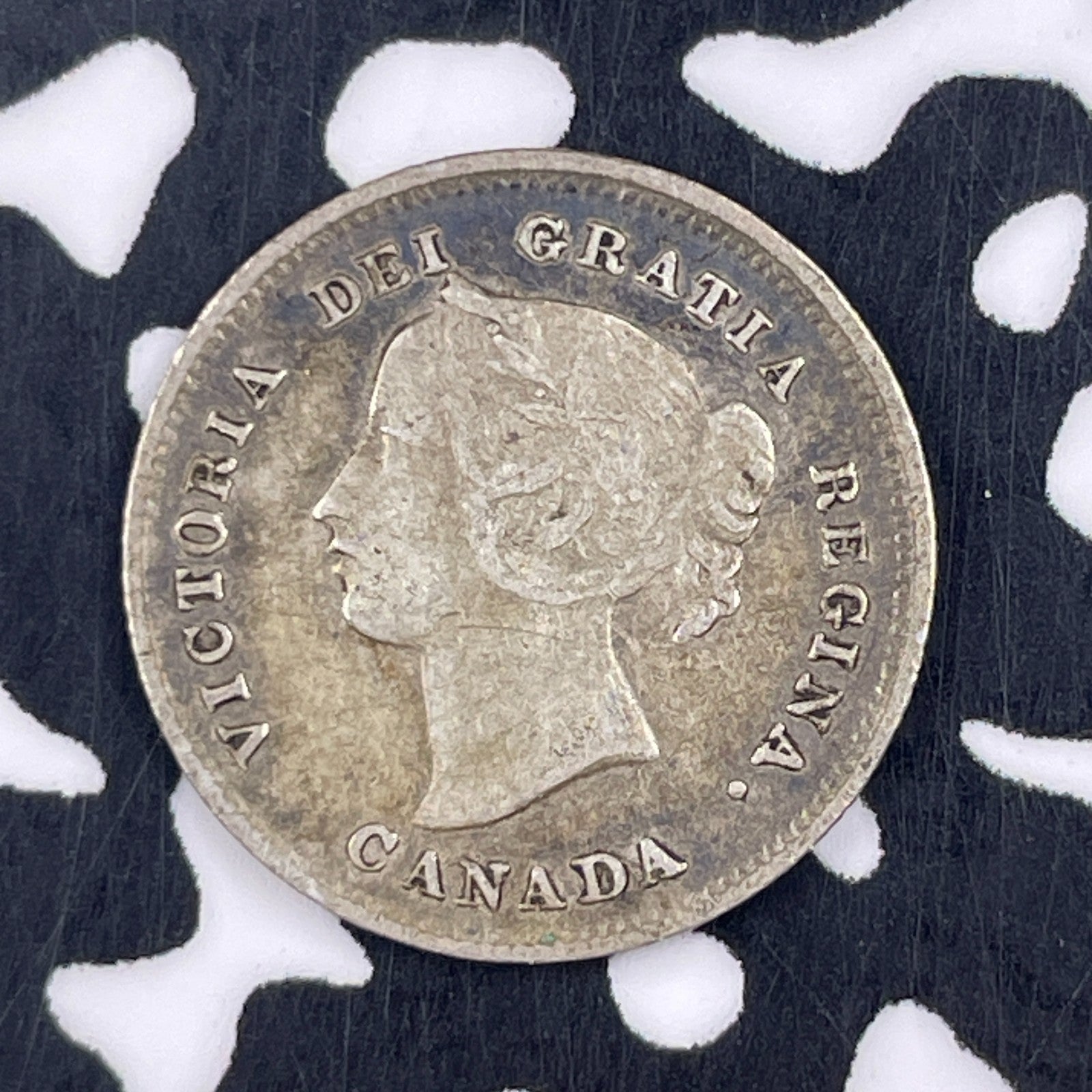1896 Canada 5 Cents Lot#F5028 Silver!