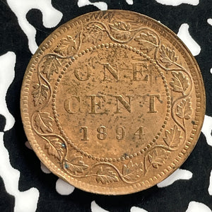 1894 Canada Large Cent Lot#JM9825 High Grade! Beautiful! Key Date!